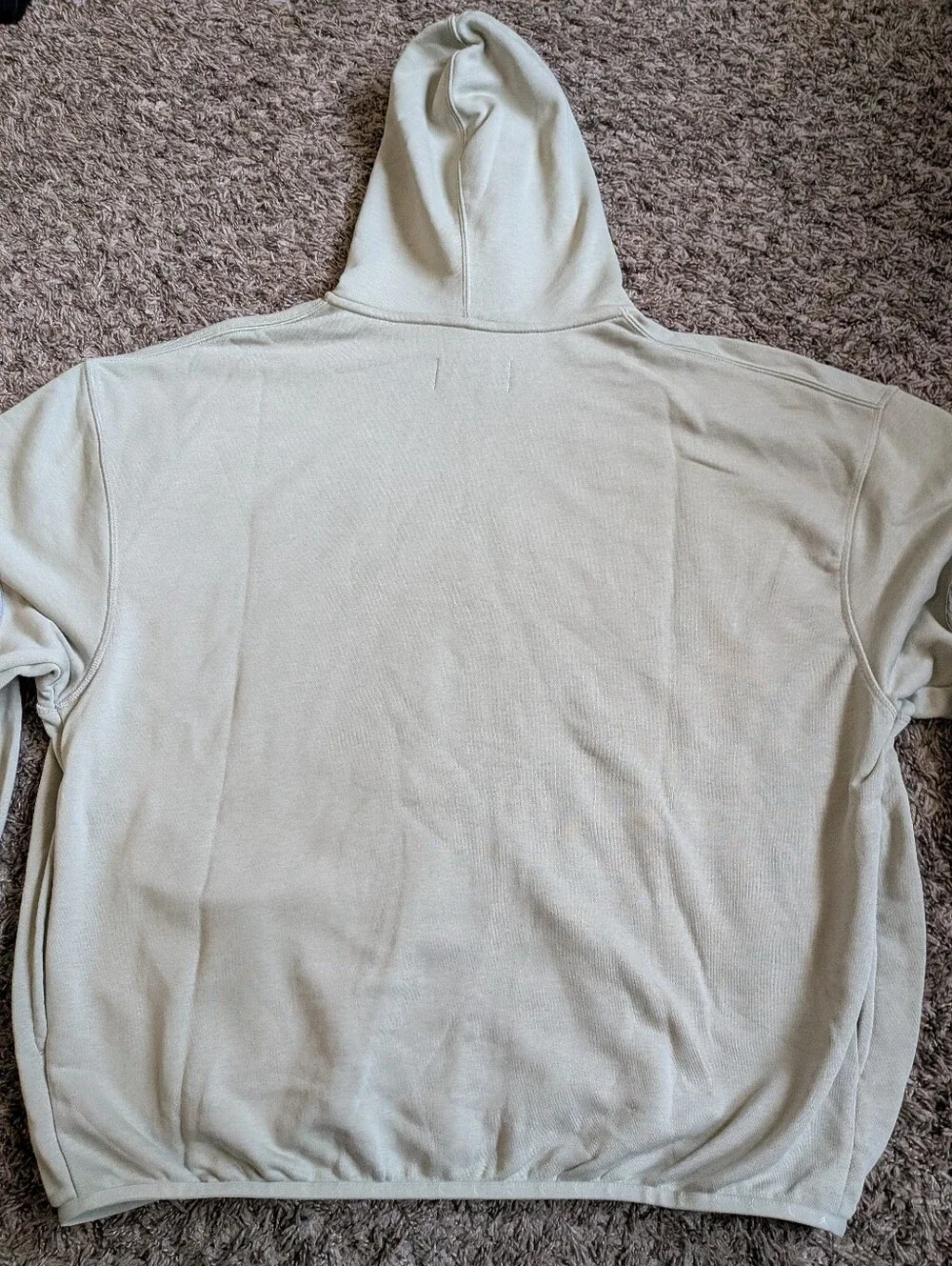 NWT Jordan Brooklyn Hike Mike Oversized Fit Spruce Fog Cotton Full Zip Hoodie S